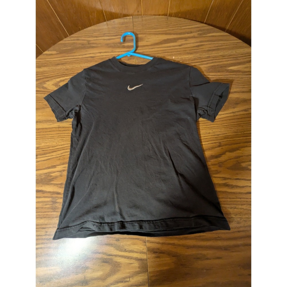 Nike The Nike Tee Black Short Sleeve Loose Fit Swoosh Logo T-Shirt Mens M